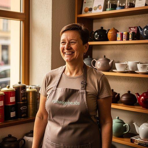 Két teáscsésze, tele aromás oolong teával, egy asztalon, mellette teáskanál.