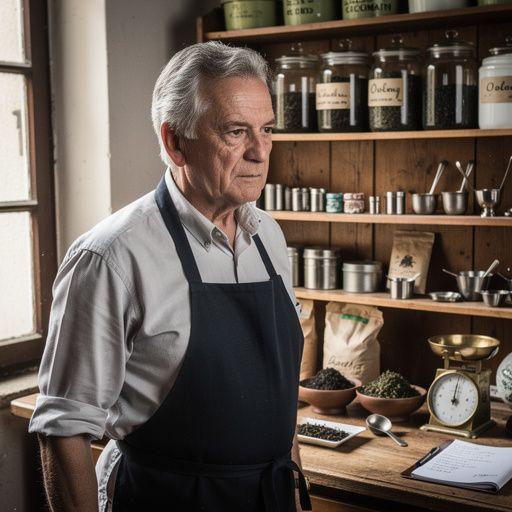 Egy lépésről lépésre útmutató, amely bemutatja az oolong tea elkészítésének szertartását.